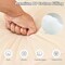 Outdoor Chair Cushion Set Seat And Back Cushion Polyester Thick Padded With Ties Removable Cover Patio